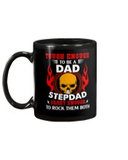 Tough Enough To Be Dad And Stepdad Mug tile