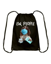 Ew People Dog English Springer Spaniel Drawstring Bag tile