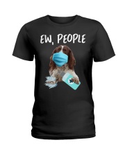 Ew People Dog English Springer Spaniel Ladies T-Shirt tile