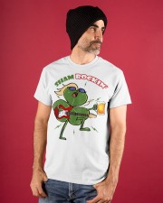 Sham Rockin' Guitarist Beer Classic T-Shirt apparel-classic-tshirt-lifestyle-front-89