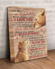 Never Forget That I Love U Lion Mom To Son 11x14 Gallery Wrapped Canvas Prints aos-canvas-pgw-11x14-lifestyle-front-07