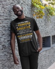 I Ask God For Princess He Gave Me Daughter To Dad Classic T-Shirt apparel-classic-tshirt-lifestyle-front-33