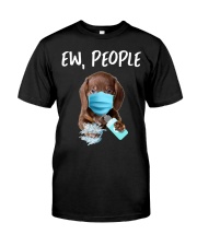 Ew People Dachshund Classic T-Shirt front