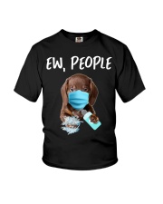 Ew People Dachshund Youth T-Shirt tile