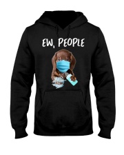 Ew People Dachshund Hooded Sweatshirt tile