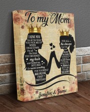 Daughter To Mom I Love U For All Times Custom Name 11x14 Gallery Wrapped Canvas Prints aos-canvas-pgw-11x14-lifestyle-front-10