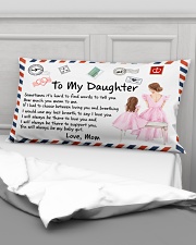 Sometimes It's Hard To Find Words Mom To Daughter Rectangular Pillowcase aos-pillow-rectangular-front-lifestyle-03