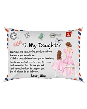 Sometimes It's Hard To Find Words Mom To Daughter Rectangular Pillowcase front