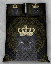 King Panther Art Queen Quilt Bed Set aos-queen-quilt-bed-set-lifestyle-front-11