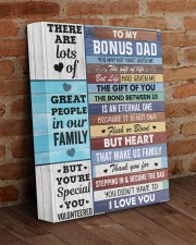 You May Not Have Given Me Daughter To Bonus Dad 11x14 Gallery Wrapped Canvas Prints aos-canvas-pgw-11x14-lifestyle-front-09