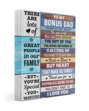 You May Not Have Given Me Daughter To Bonus Dad 11x14 Gallery Wrapped Canvas Prints front