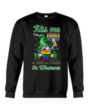 Kiss Me I'm Gay Or Irish Or Drunk Crewneck Sweatshirt tile