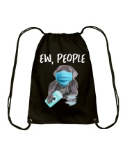 Ew People Dog Neopolitan Mastiff Drawstring Bag tile