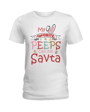 Customize Easter's day Savta To Grandma Ladies T-Shirt tile