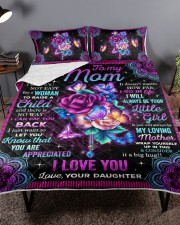 I Know It's Not Easy For A Woman Daughter To Mom Queen Quilt Bed Set aos-queen-quilt-bed-set-lifestyle-front-02a