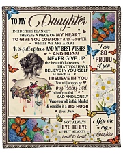 Inside This Blanket There Is Piece Mom To Daughter Fleece Blanket - 50" x 60" front