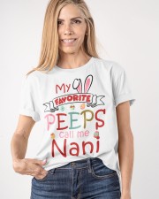 Customize Easter's day Nani To Grandma Classic T-Shirt apparel-classic-tshirt-lifestyle-front-100