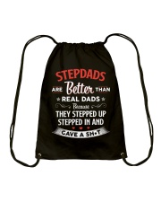 Stepdads Are Better Than Real Dads Drawstring Bag tile
