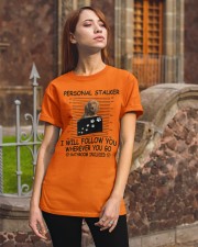 Personal Stalker American Cocker Spaniel Classic T-Shirt apparel-classic-tshirt-lifestyle-06