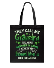 They Call Me Grandpa Partner Makes Me A Influence Tote Bag tile