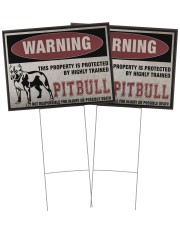 Pitbull dog this property is protected 24x18 Yard Sign aos-yard-sign-24x18-ghosted-front-02