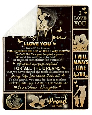 I Love You For All The Times Daughter To Mom Sherpa Fleece Blanket tile