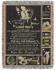 I Love You For All The Times Daughter To Mom 60x80 - Woven Blanket tile