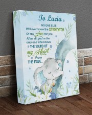 Personalized No One Else Elephant Mom To Daughter 11x14 Gallery Wrapped Canvas Prints aos-canvas-pgw-11x14-lifestyle-front-10