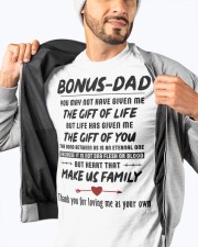 Bonus Dad Thanks For Loving Me As Your Own Classic T-Shirt apparel-classic-tshirt-lifestyle-front-93
