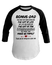 Bonus Dad Thanks For Loving Me As Your Own Baseball Tee tile
