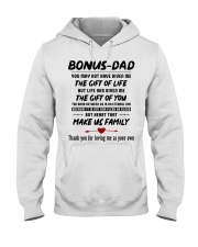 Bonus Dad Thanks For Loving Me As Your Own Hooded Sweatshirt tile