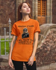 Personal Stalker Leonberger Classic T-Shirt apparel-classic-tshirt-lifestyle-06