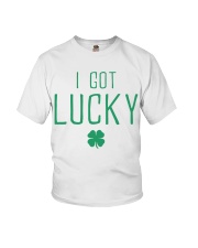 I Got Pregnant Lucky Youth T-Shirt tile