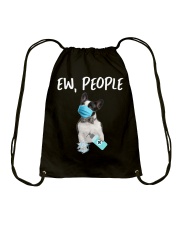 Ew People Boston Terrier Drawstring Bag tile