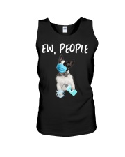 Ew People Boston Terrier Unisex Tank tile
