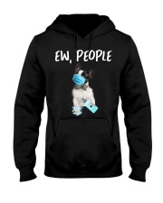 Ew People Boston Terrier Hooded Sweatshirt tile