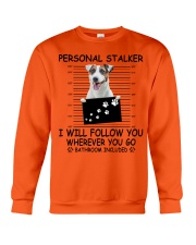 Personal Stalker Jack Russell Terrier Crewneck Sweatshirt tile