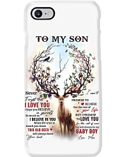 Never Forget That I Love You Deer Mom To Son Phone Case tile