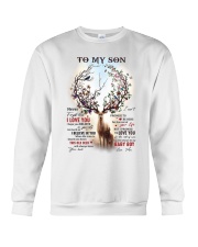 Never Forget That I Love You Deer Mom To Son Crewneck Sweatshirt tile