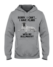 I have plans with my dog Bullmastiff Hooded Sweatshirt tile