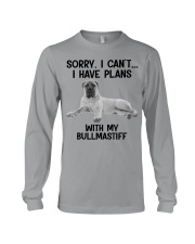 I have plans with my dog Bullmastiff Long Sleeve Tee tile