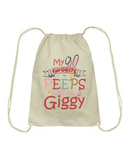 Customize Easter's day Giggy To Grandma Drawstring Bag tile