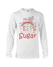 Easter's Day My Favorite Peeps Sugar To Grandma Long Sleeve Tee tile