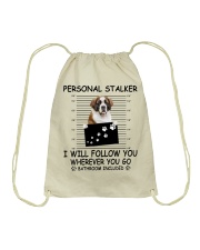 Personal Stalker Saint Bernard Drawstring Bag tile
