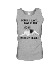 I have plans with Beagle Unisex Tank tile