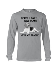 I have plans with Beagle Long Sleeve Tee tile