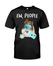 Ew People Dog Shetland Sheepdog Premium Fit Mens Tee tile
