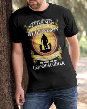 I Asked God To Make Me A Better Man Classic T-Shirt apparel-classic-tshirt-lifestyle-front-51