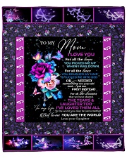 I Love You For All The Times Daughter To Mom Fleece Blanket - 50" x 60" front