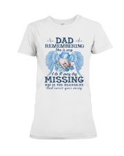 Remembering You Is Easy Mom To Daughter Premium Fit Ladies Tee tile